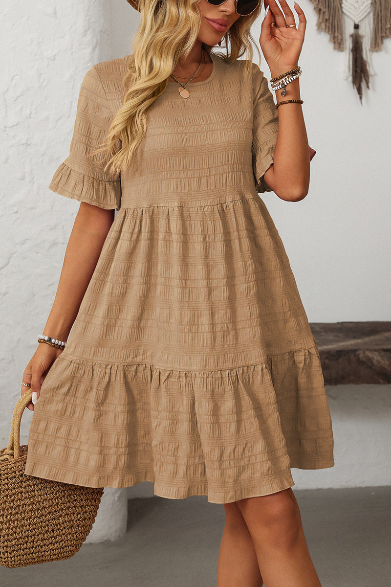 Effortless Elegance Short Sleeve Dress