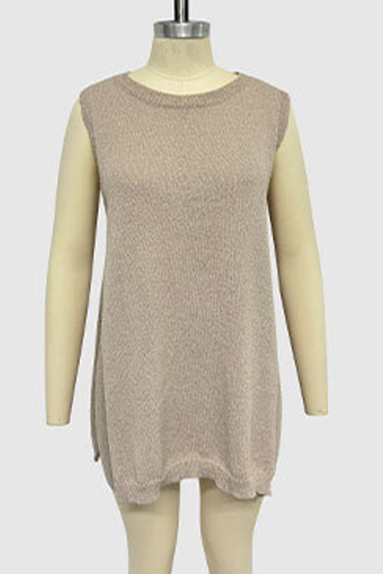 Elegant Sleeveless Top and Shorts Set