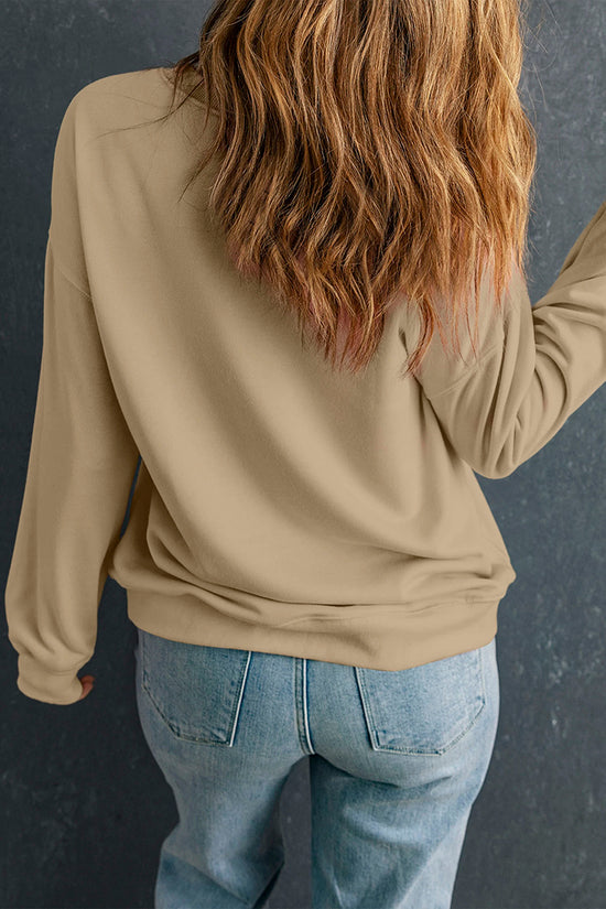 Sequin Mallard Graphic Pullover Sweatshirt