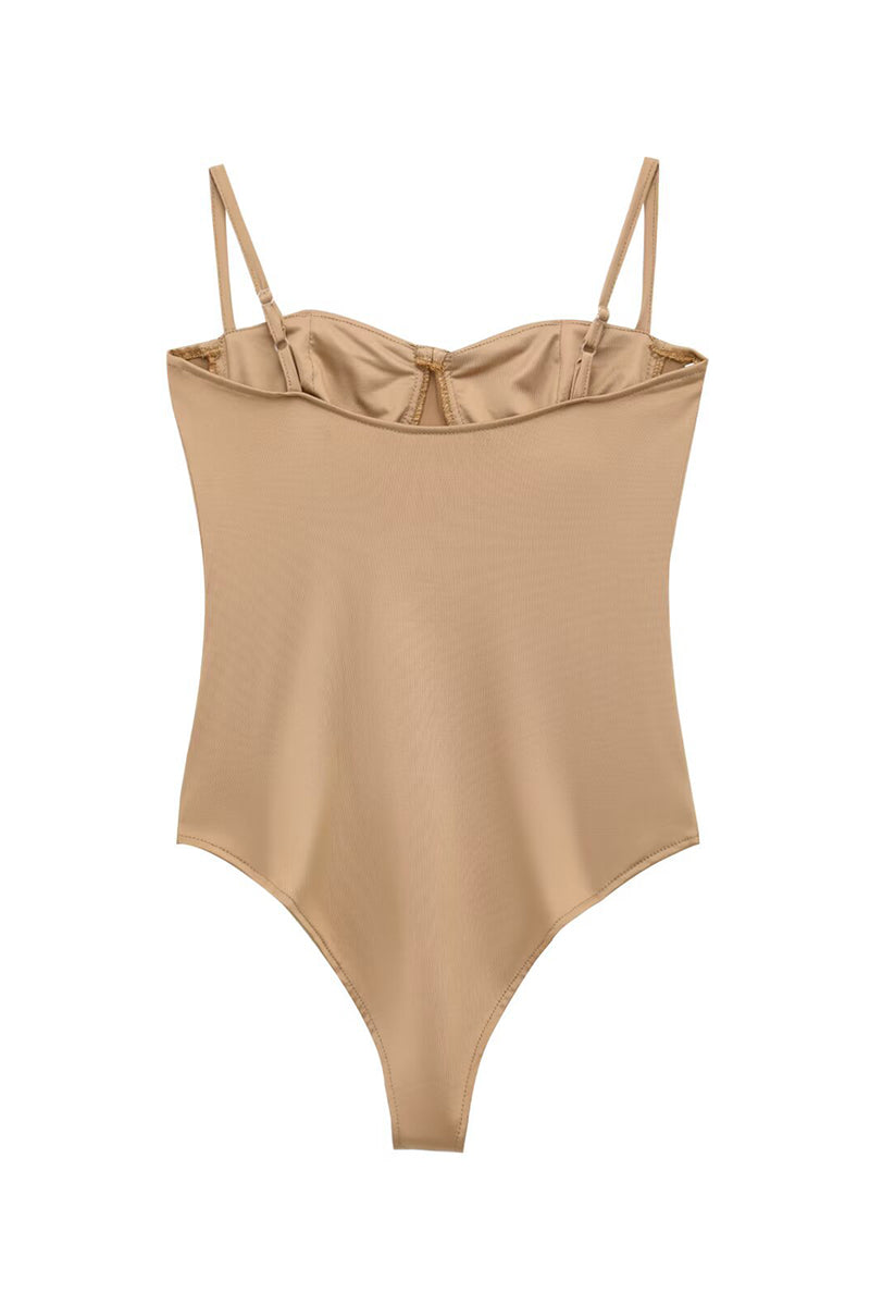 Sleek Strappy Bodysuit