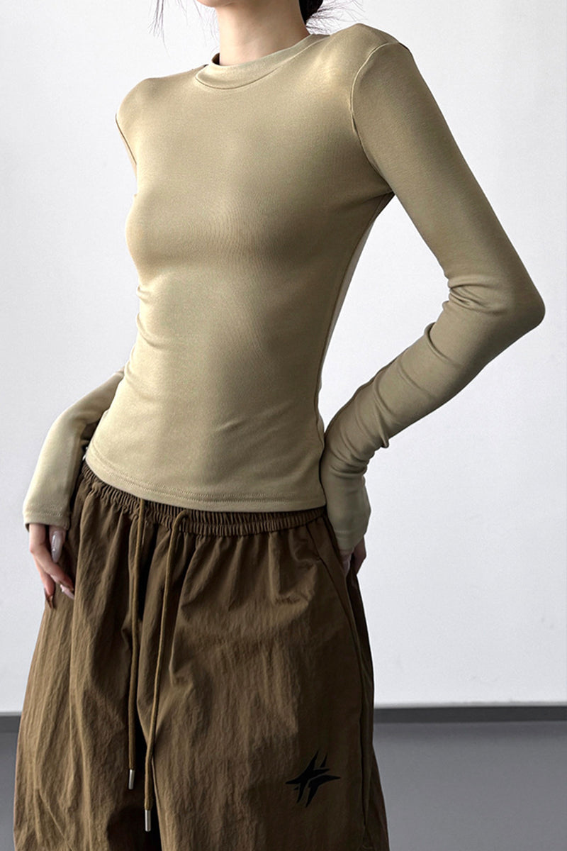 Slim Fit Long Sleeve T-Shirt