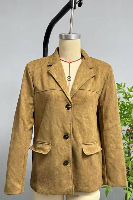 Classic Tailored Blazer Jacket