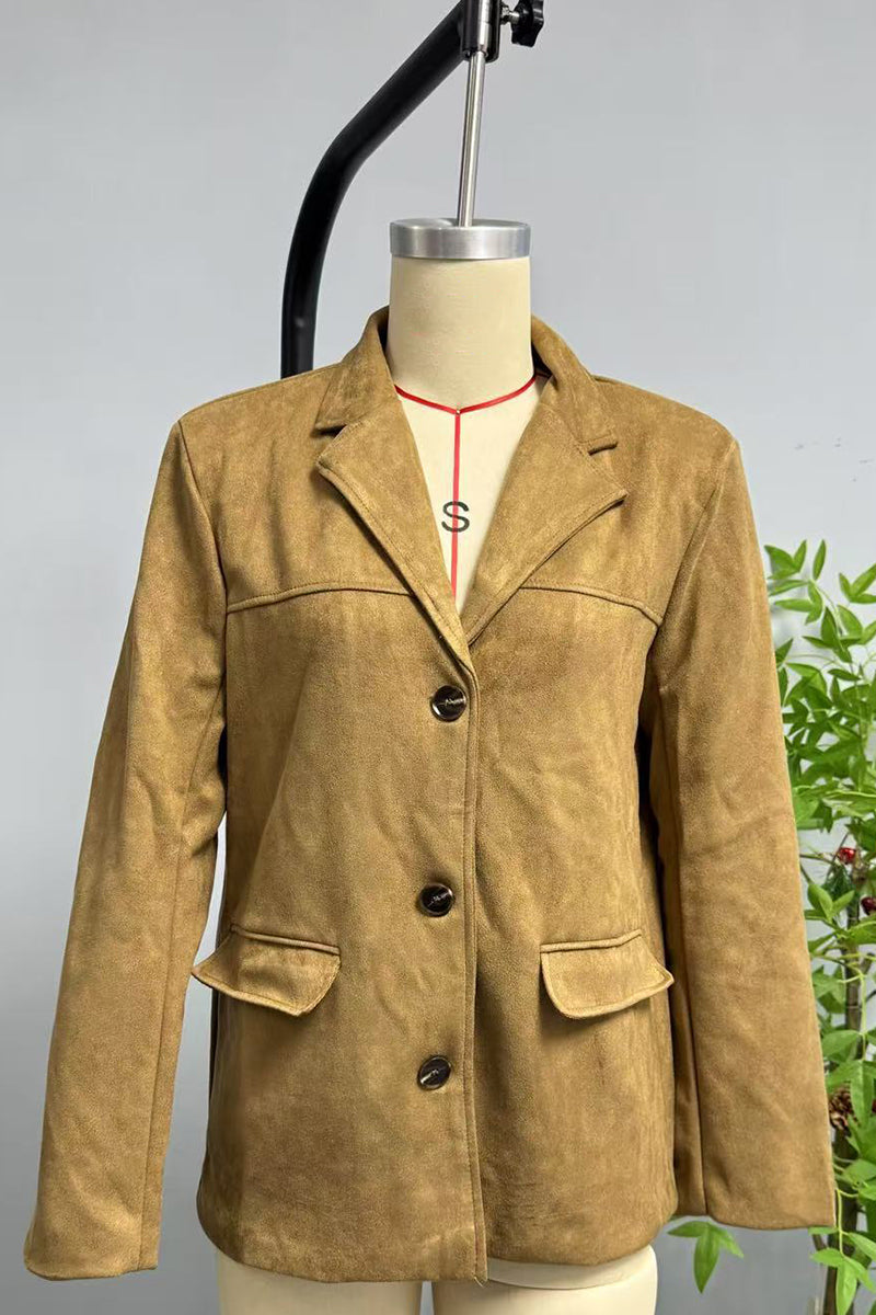 Classic Tailored Blazer Jacket