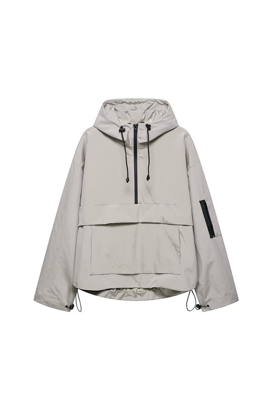 Hooded Windbreaker Jacket