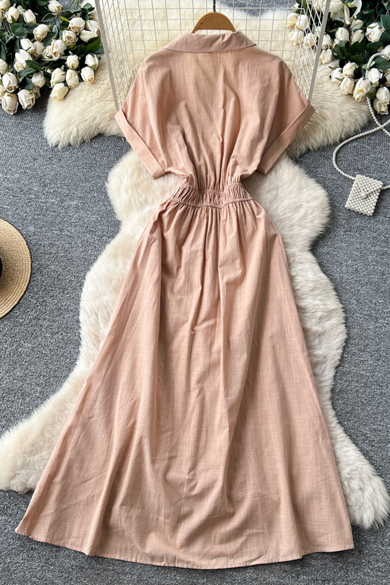 Button-Down Casual Dress
