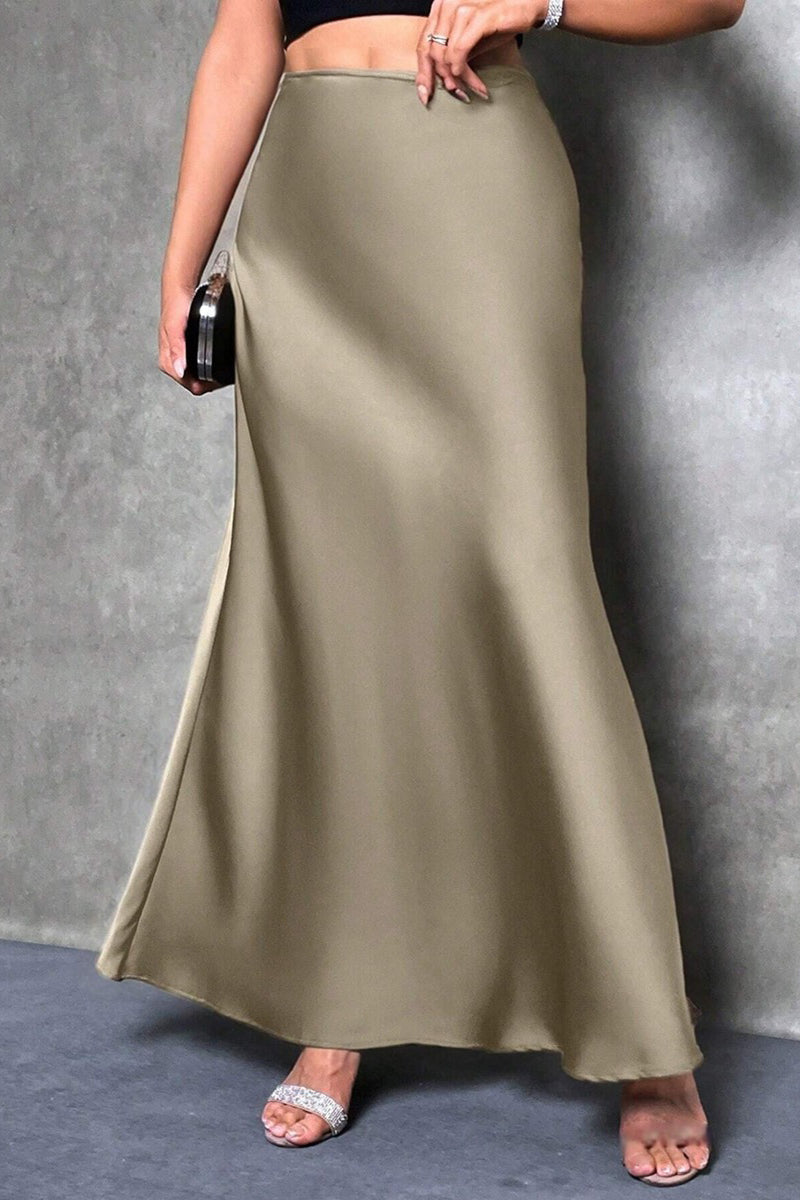 Elegant High-Waist Skirt