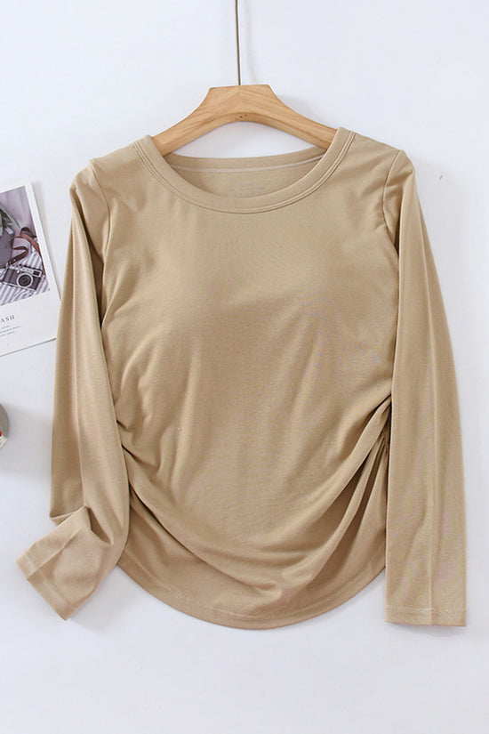 Classic Long Sleeve Round Neck T-Shirt