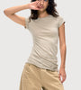 Basic Crew Neck Fitted T-Shirt