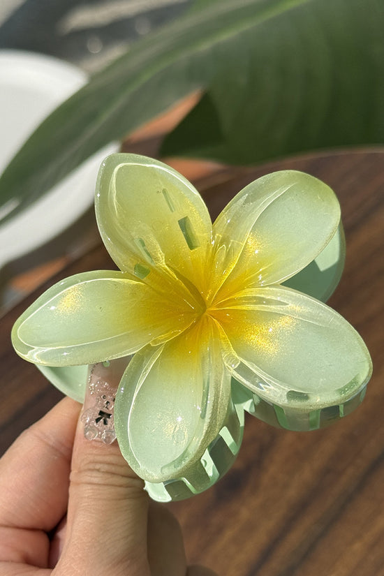 Tropical Floral Hair Claw