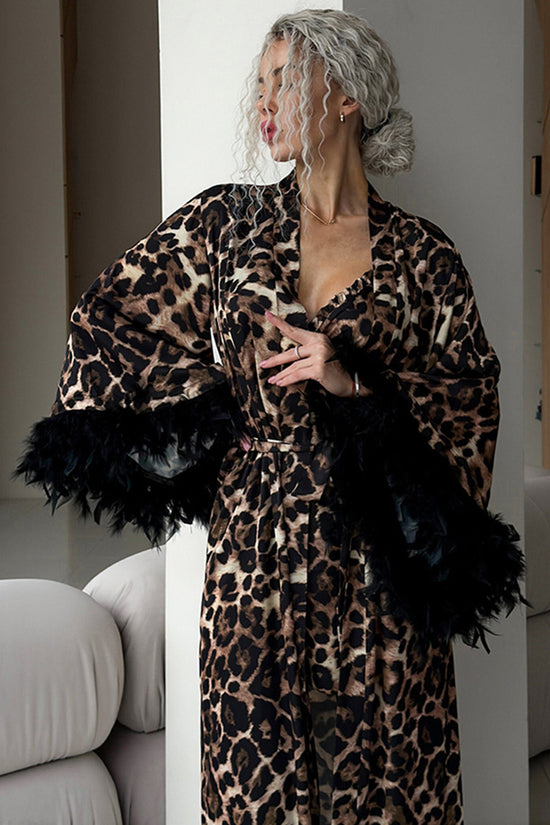 Exotic Animal Print Loungewear Set