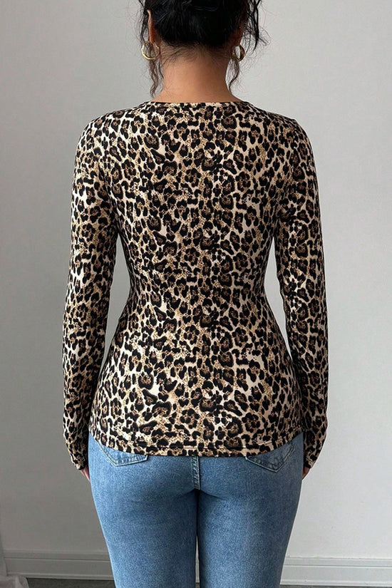 Ring Detail Long Sleeve Top