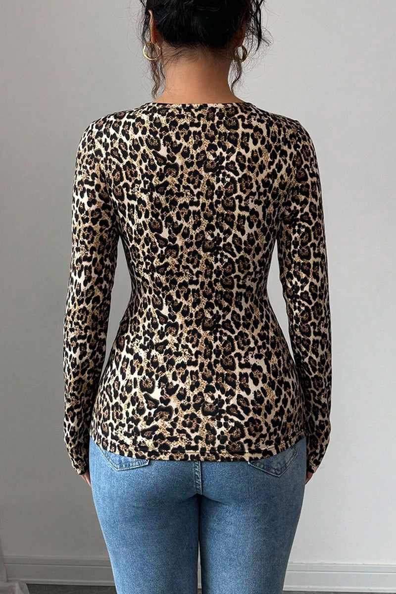 Ring Detail Long Sleeve Top