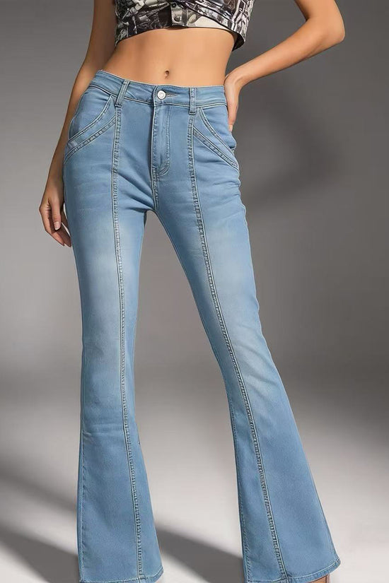 Trendy Flare Jeans