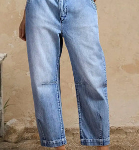 Casual Chic Straight Denim Jeans