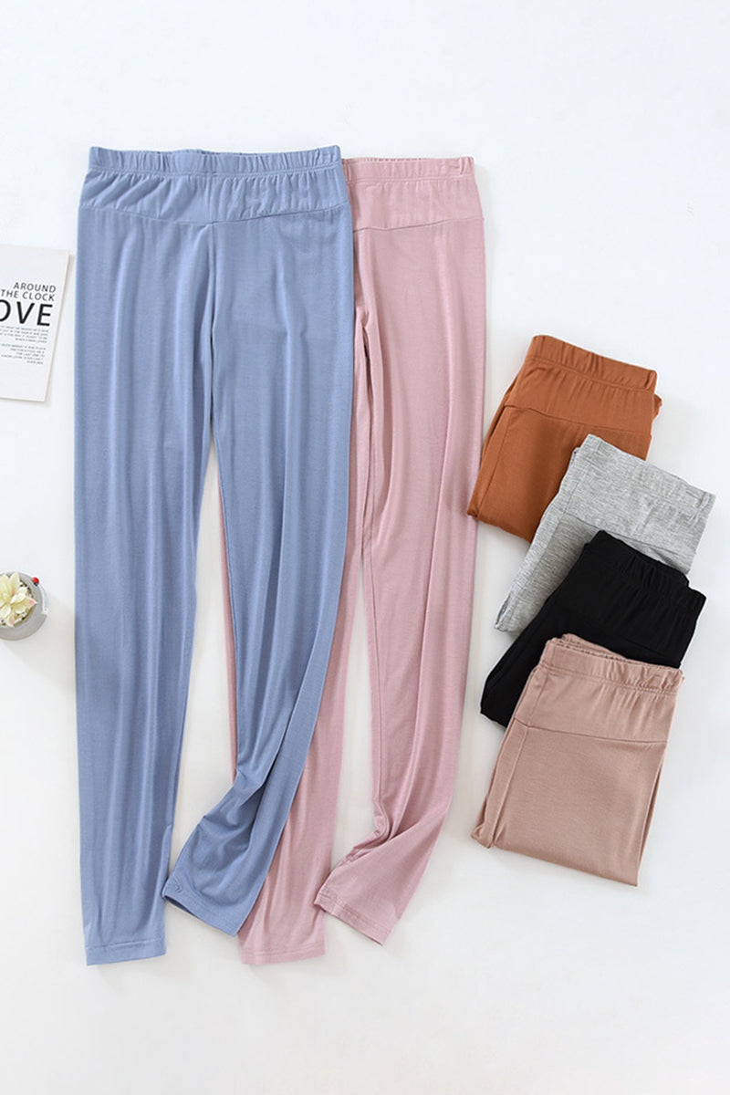 Essential High-Waist Casual Pants