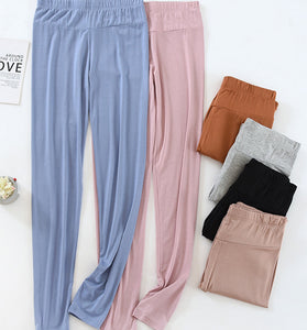 Essential High-Waist Casual Pants