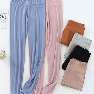 Essential High-Waist Casual Pants