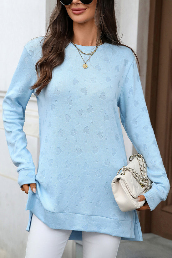 Long Sleeve Oversized Tunic Tee