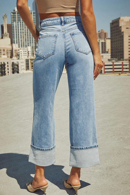 Chic Straight-Leg Jeans for Effortless Style
