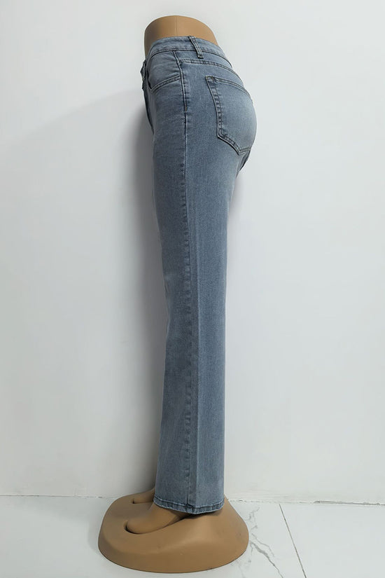 Trendy Straight Jeans