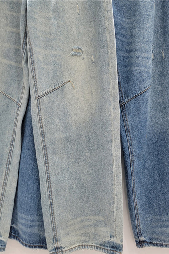 Trendy Straight-Leg Embellished Jeans