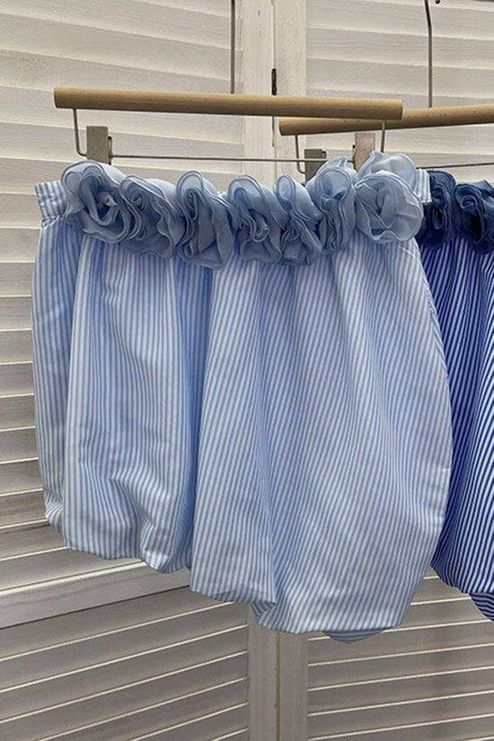 Off-Shoulder Ruffled Tank Top