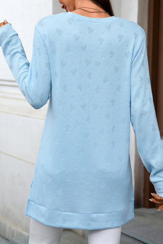 Long Sleeve Oversized Tunic Tee
