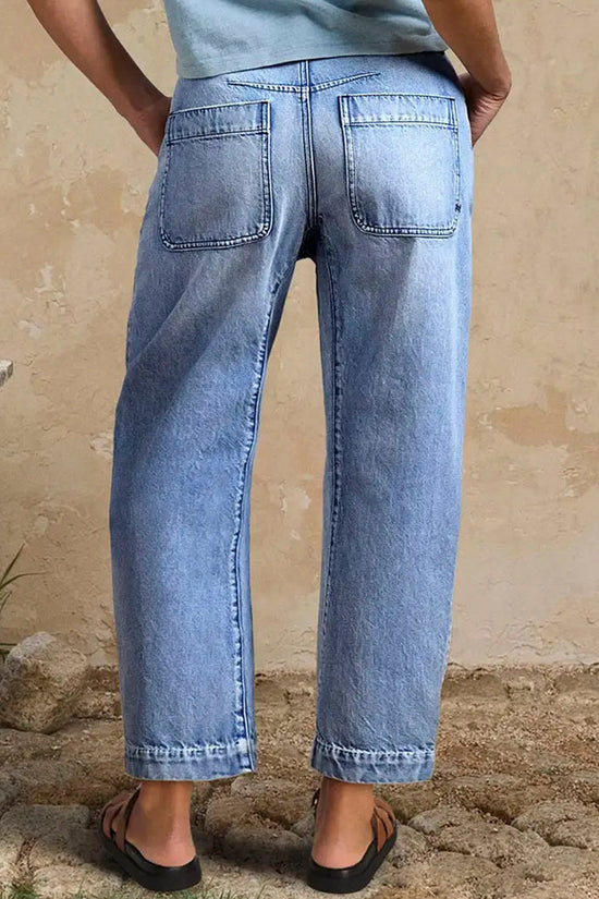 Casual Chic Straight Denim Jeans