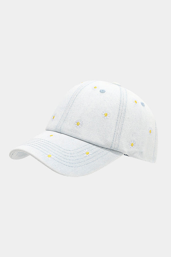 Daisy Pattern Casual Cap