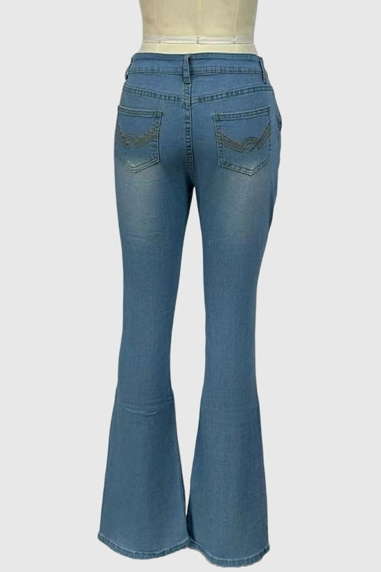 Trendy Flare Jeans