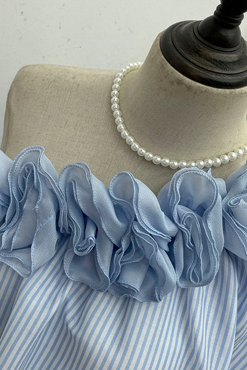 Off-Shoulder Ruffled Tank Top