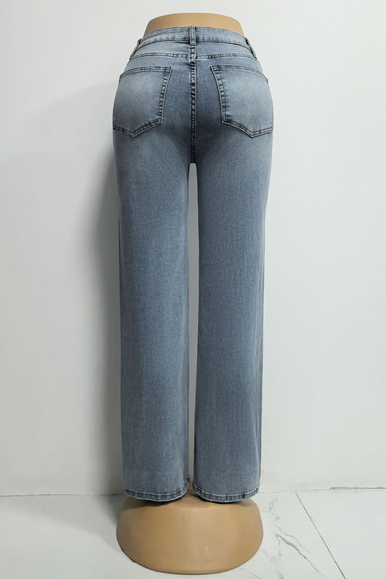 Trendy Straight Jeans