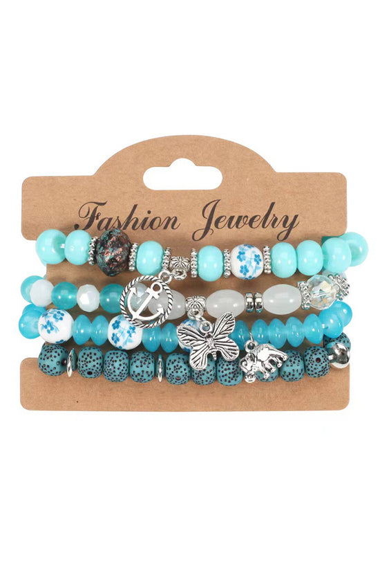 Multilayer Charm Bracelet