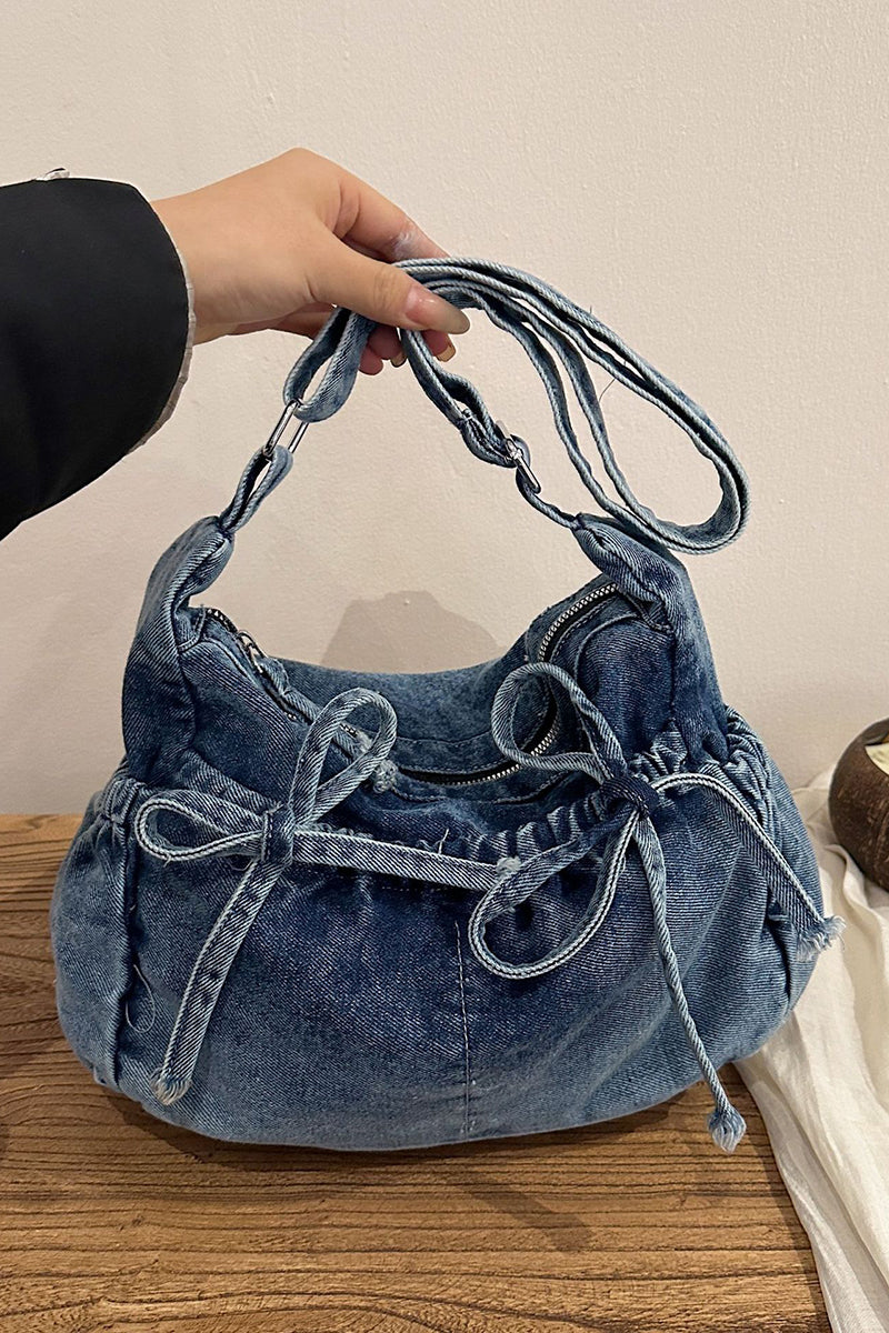 Chic Drawstring Shoulder Bag
