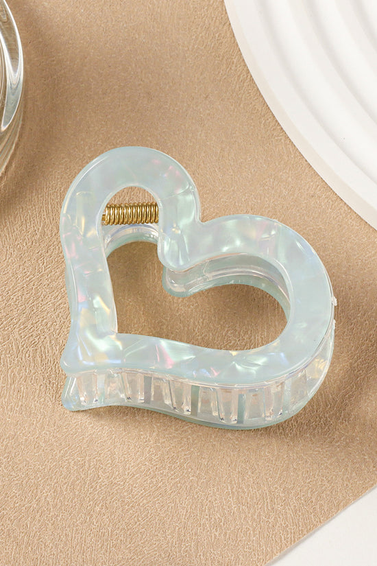 Heart-Shaped Hair Claw