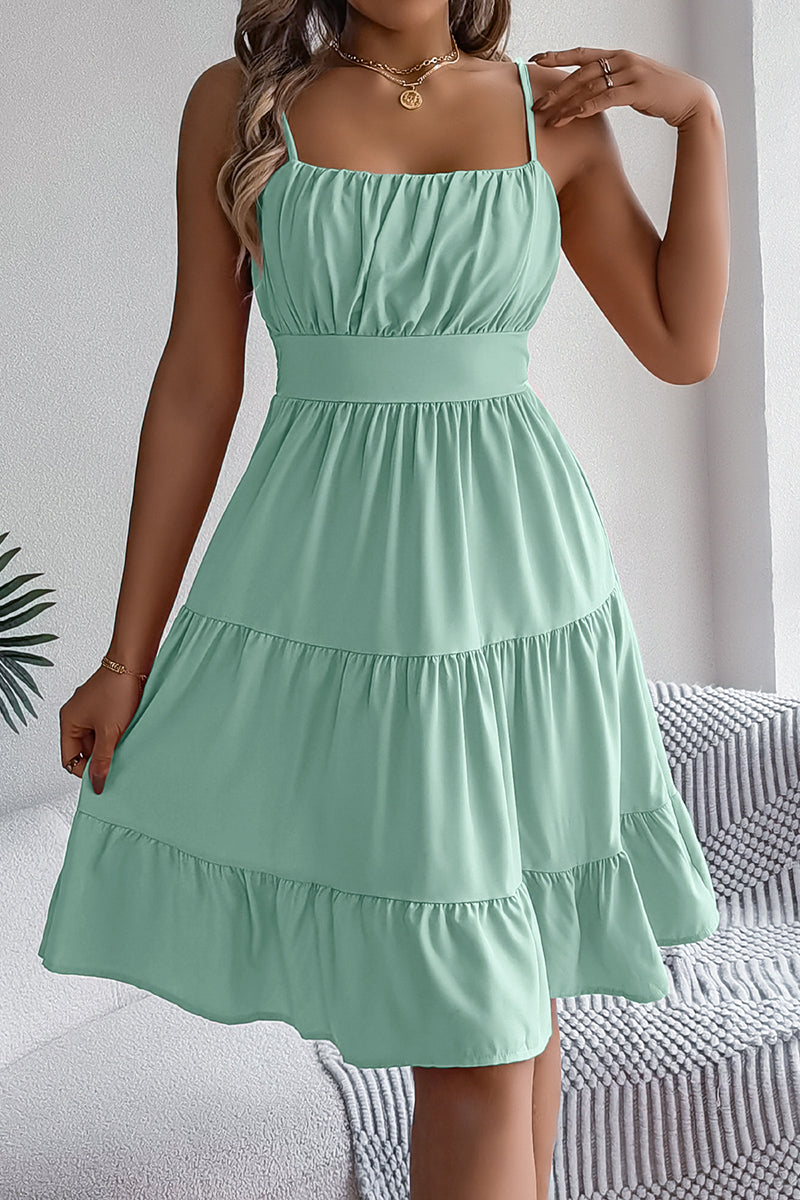 Flowy Sleeveless Midi Dress
