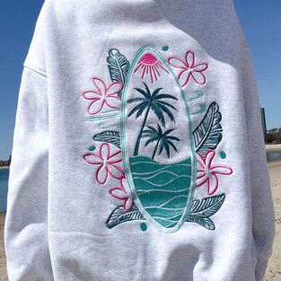 Casual Graphic Hoodie