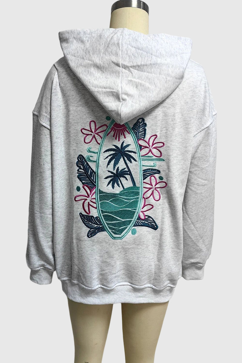 Casual Graphic Hoodie