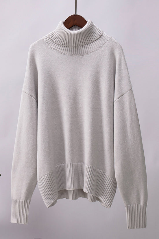 Cozy Turtleneck Relaxed Sweater