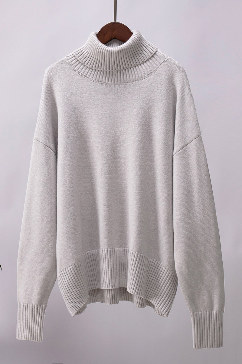 Cozy Turtleneck Relaxed Sweater