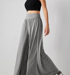 Flowing Wide-Leg Casual Pants