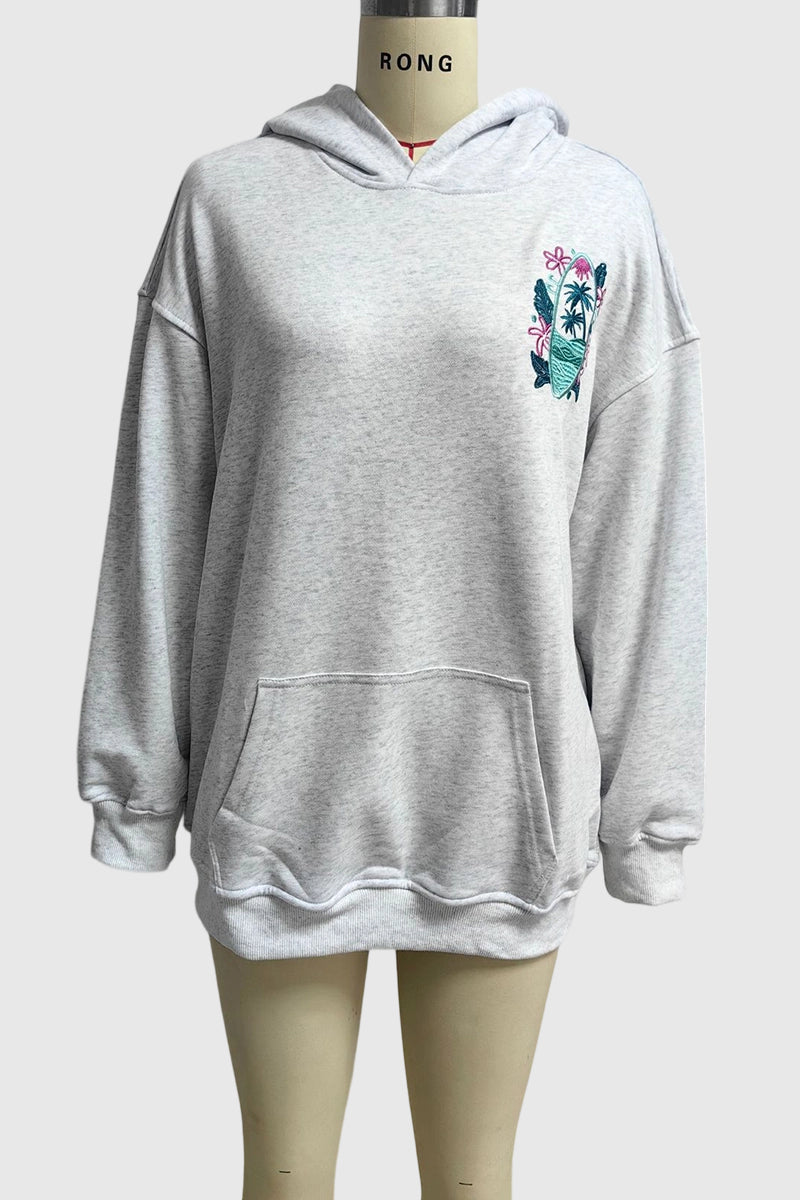 Casual Graphic Hoodie