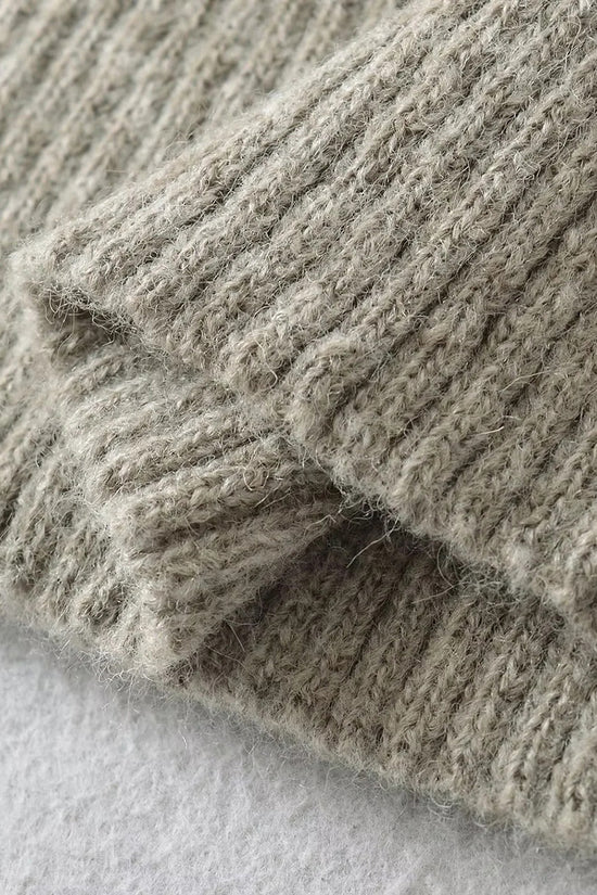 Elegant Wrap V-Neck Sweater