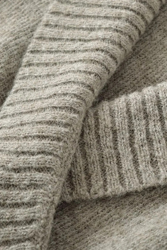 Elegant Wrap V-Neck Sweater