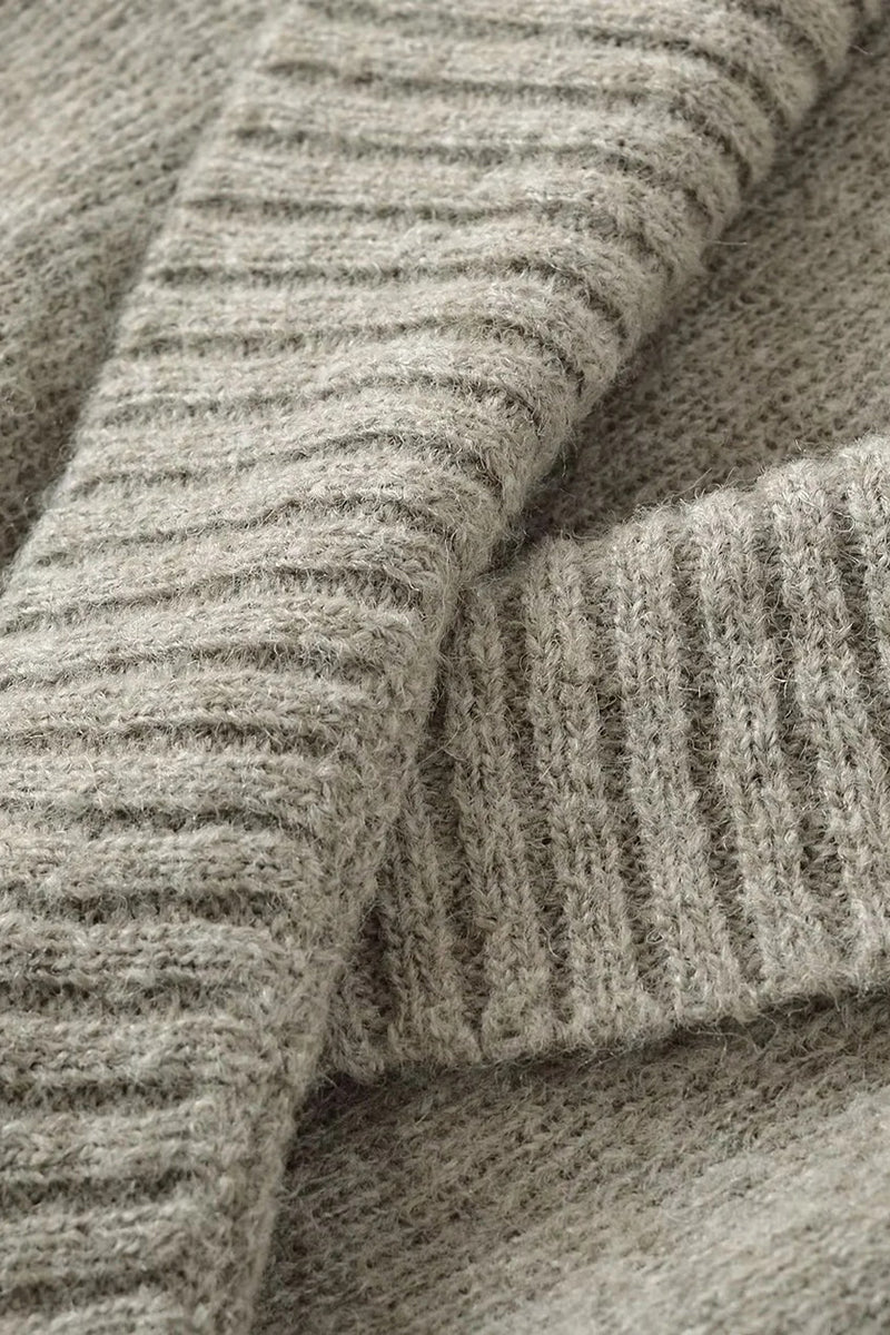 Elegant Wrap V-Neck Sweater