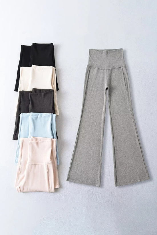 High-Waist Flare Active Leggings