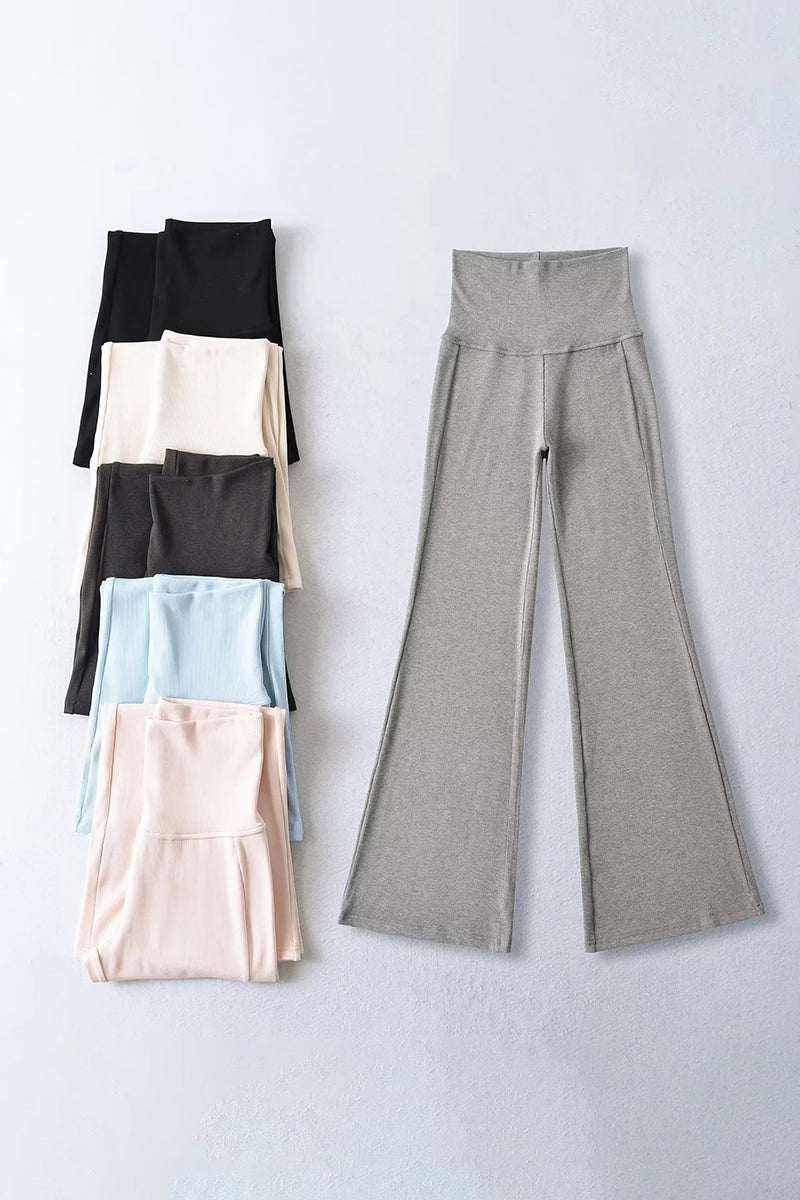 High-Waist Flare Active Leggings