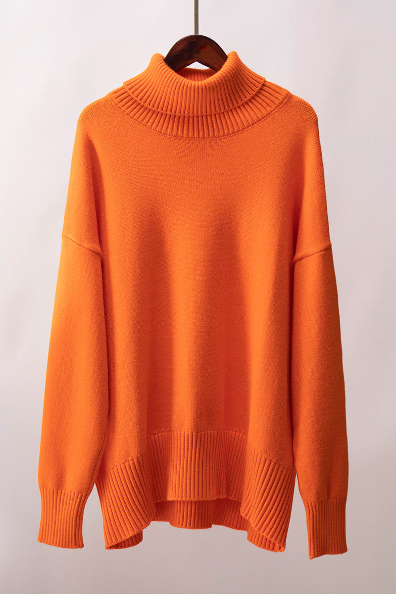 Cozy Turtleneck Relaxed Sweater