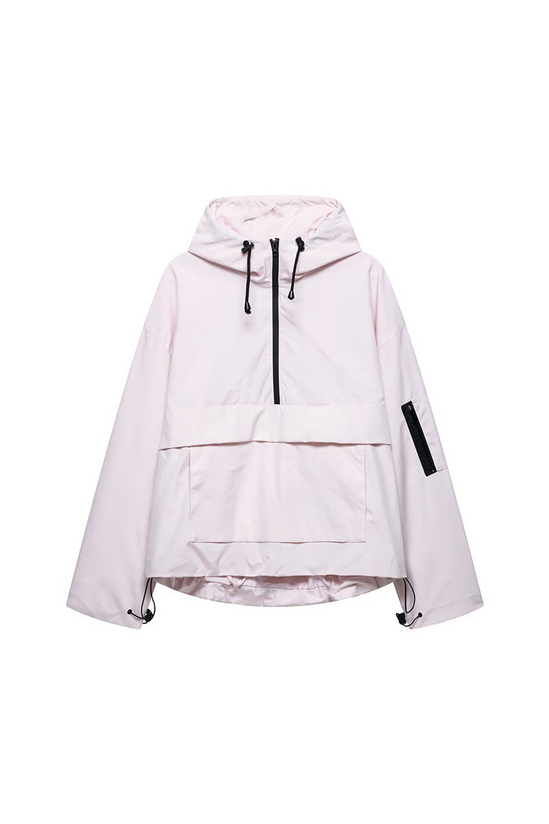 Hooded Windbreaker Jacket