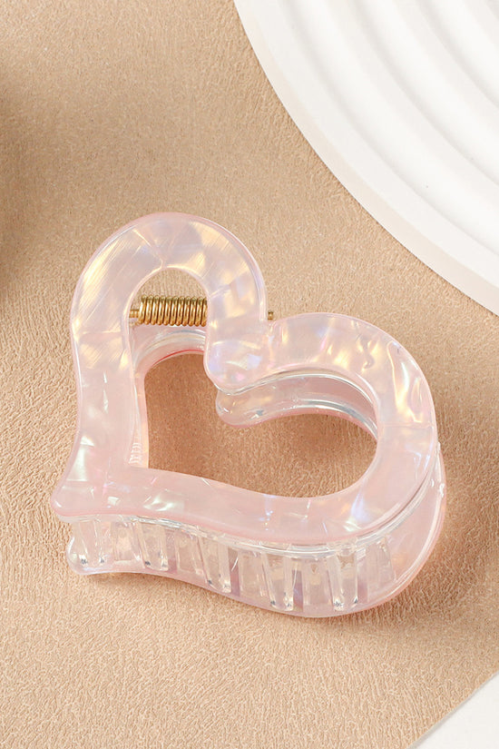 Heart-Shaped Hair Claw